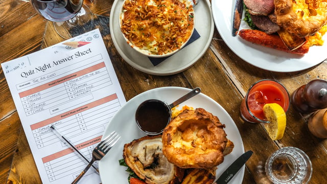 Pub quiz is back!