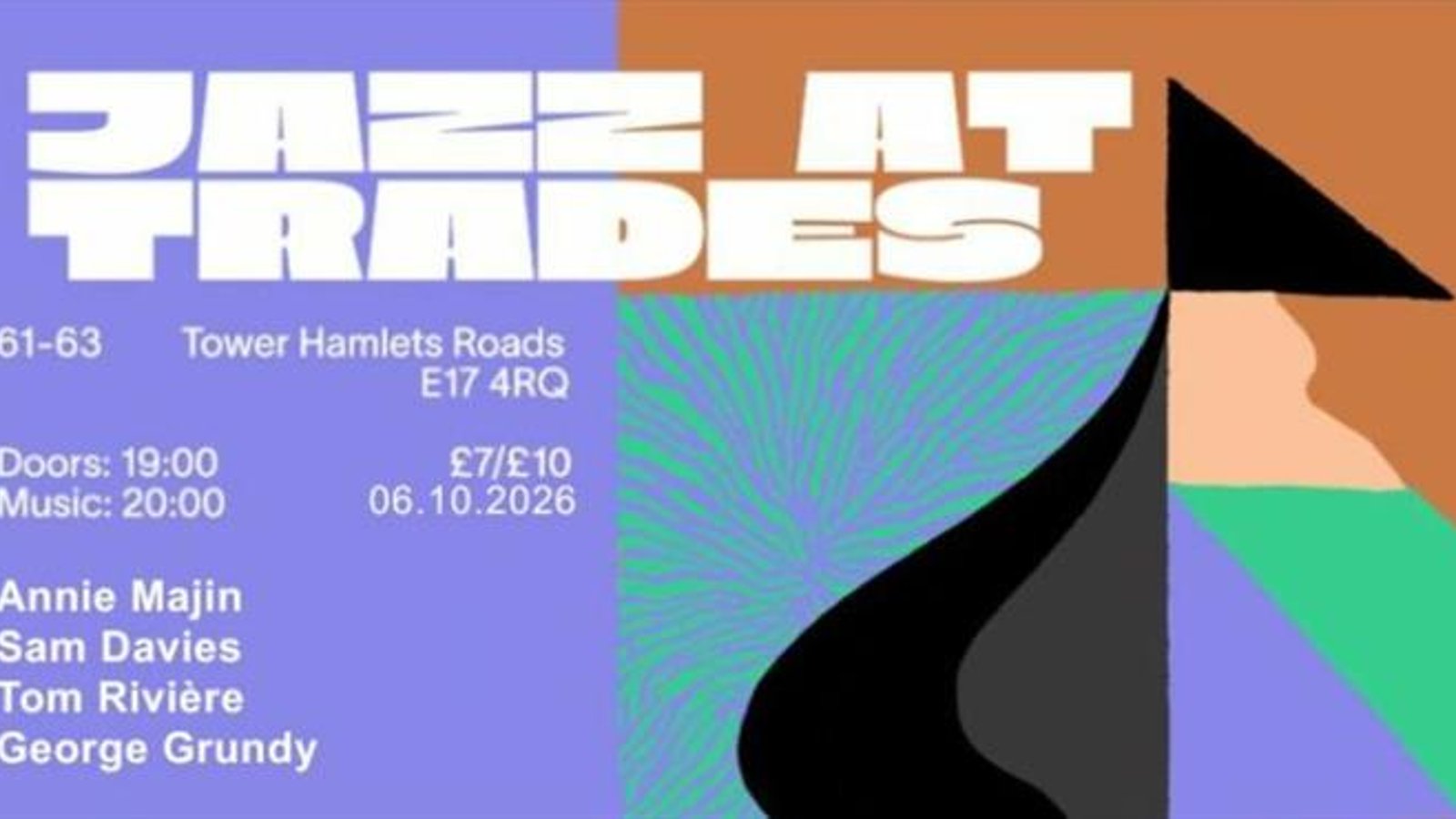 Jazz at Trades, 6th of October