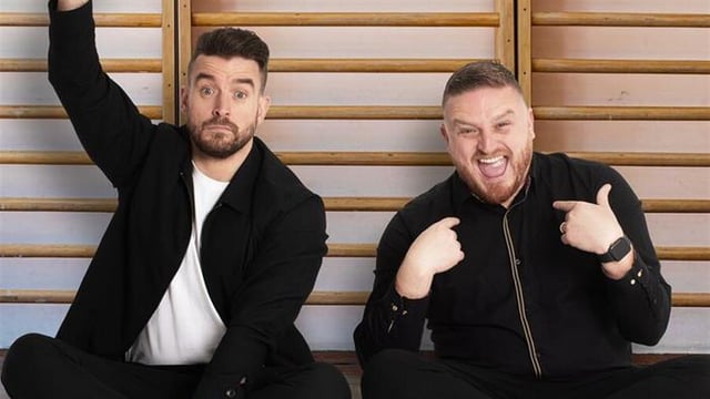 Two Mr P's in a Podcast Live