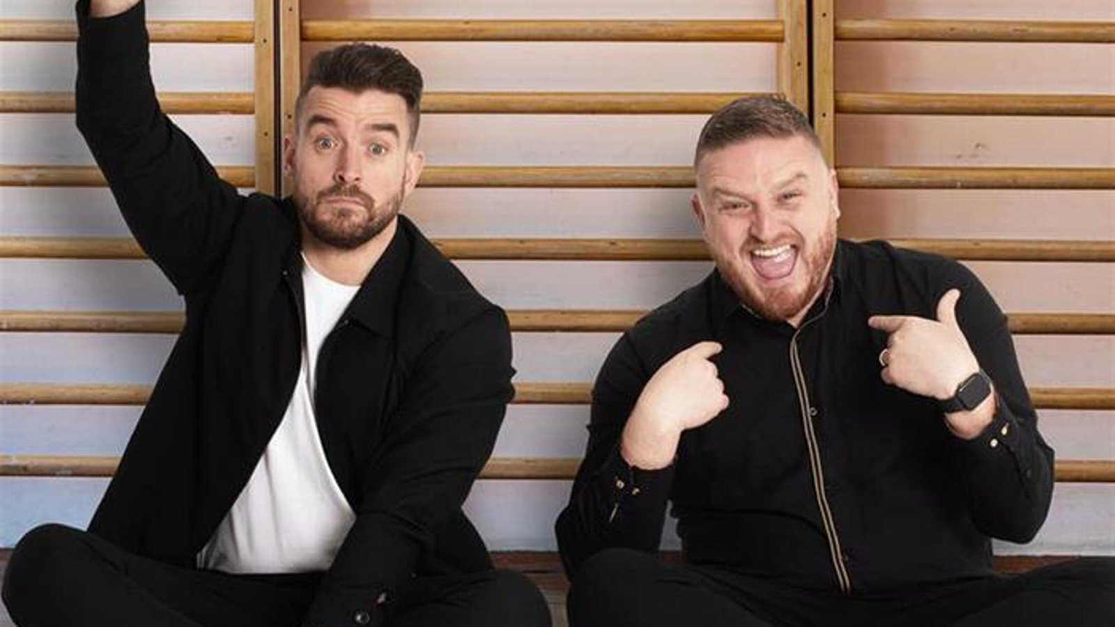 Two Mr P's in a Podcast Live