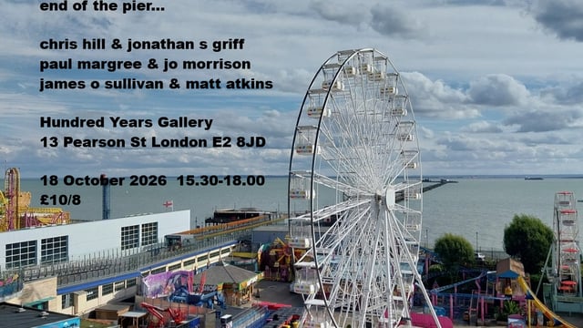 Music : Chris Hill & Jonathan S Griff | Paul Margree & Jo Morrison | James O’Sullivan & Matt Atkins. Sunday 18th October 15:50
