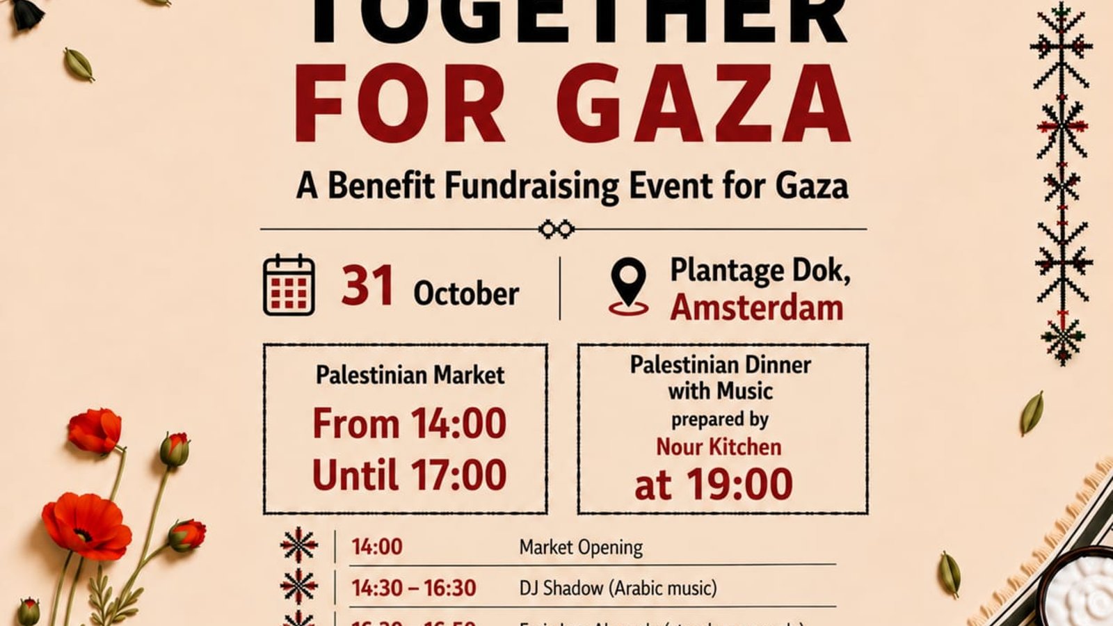 TOGETHER FOR GAZA
