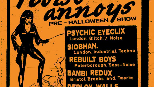 TRANSGRESSION PRESENTS: Noise Annoys 2