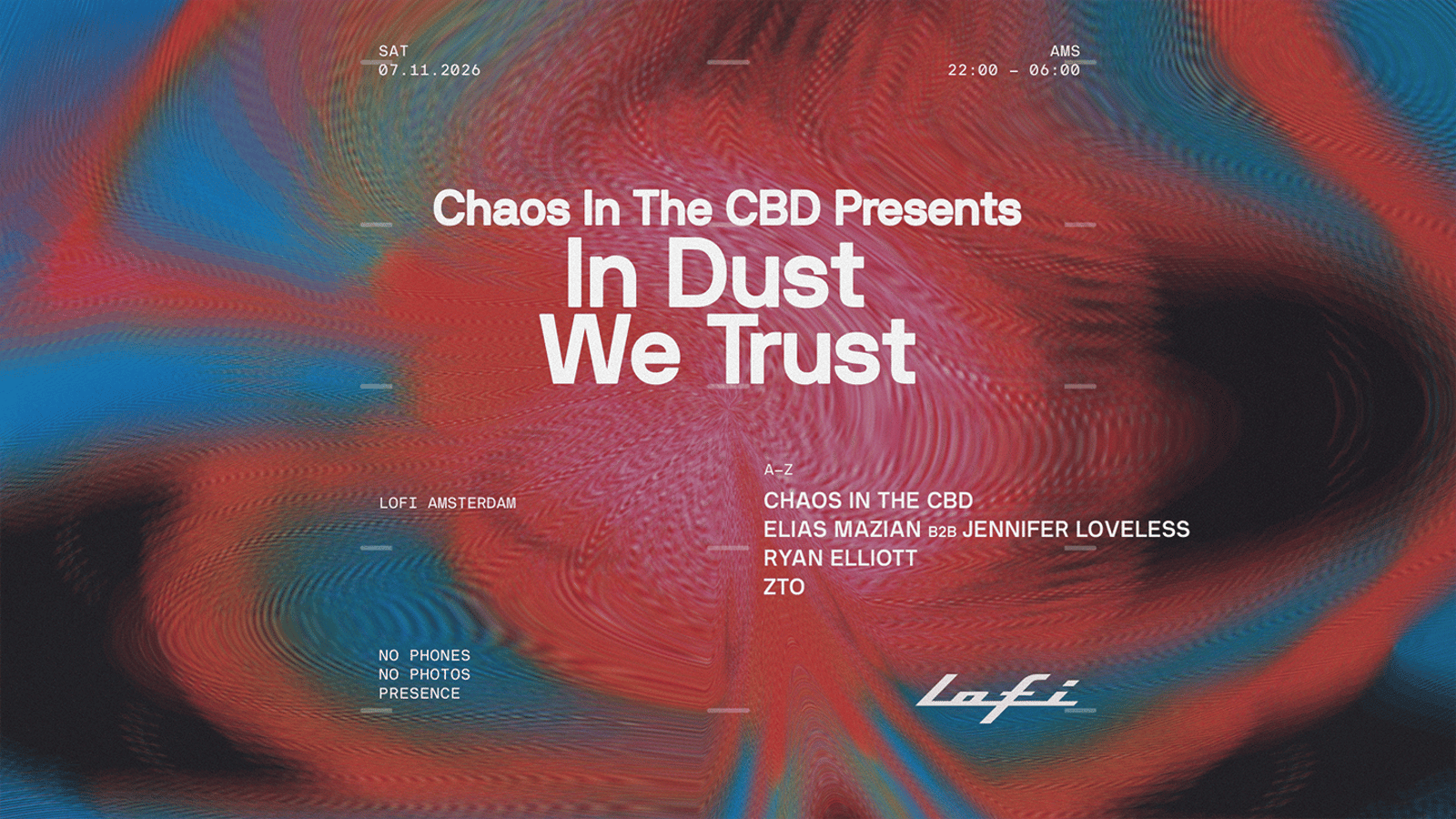 Chaos In The CBD pres. In Dust We Trust