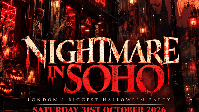 NIGHTMARE IN SOHO - London's Biggest Halloween & Arcade Party