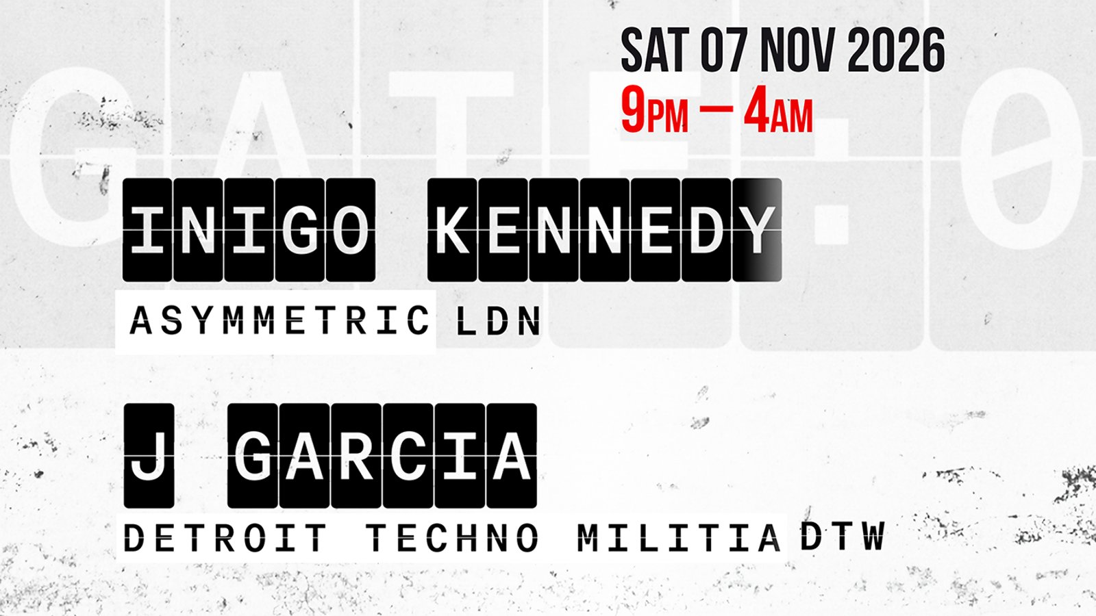 GATE : 002 - Inigo Kennedy, J.Garcia