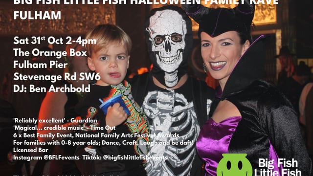 Big Fish Little Fish Halloween Family Rave