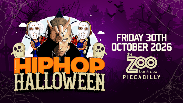 The Hip Hop Halloween - Central London Halloween Party