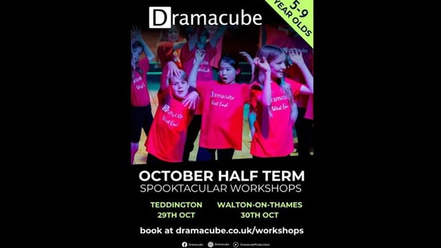 Dramacube - October Half Term - Spooktacular 1 Day Workshop