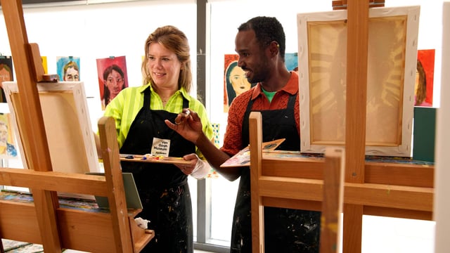 Schilderworkshops voor volwassenen