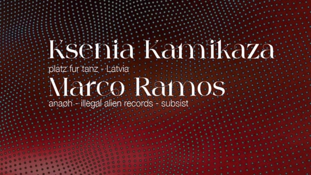 Amsterdam Techno Sessions w/ Ksenia Kamikaza (Platz Fur Tanz) LV