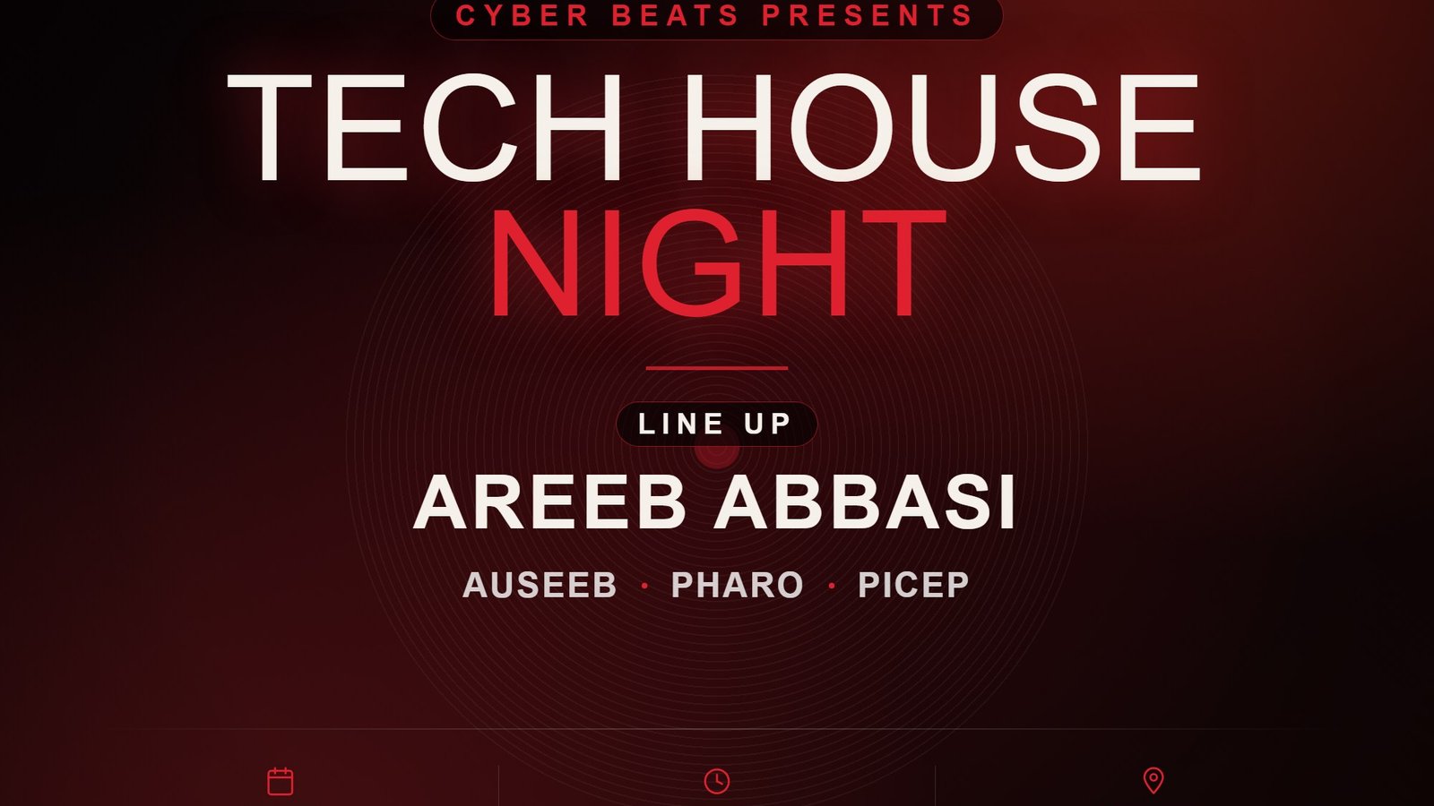 Tech House Night // Free entry before 9:30pm