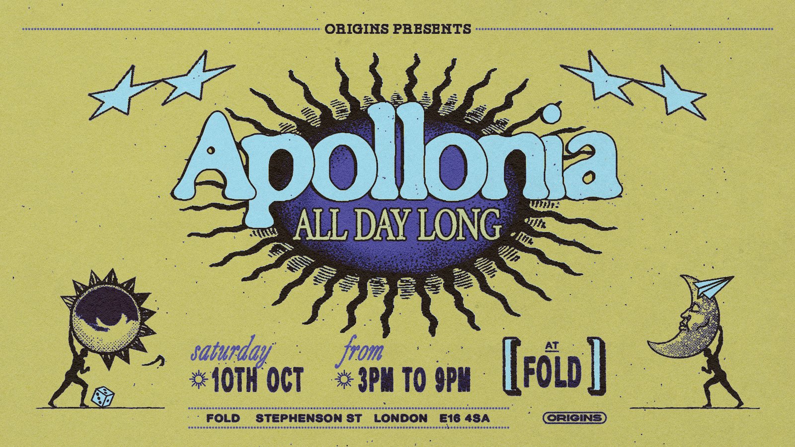 Origins: Apollonia - All Day Long [SOLD OUT]