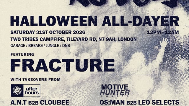 Halloween All-Dayer - Ghost Notes - Coalition x After Hours x Motive Hunter