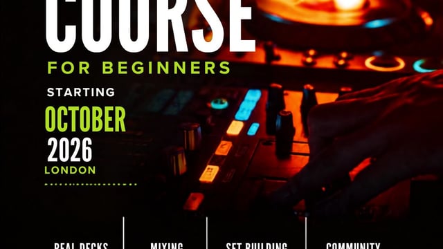 Beginner DJ Course by Lilia & Friends