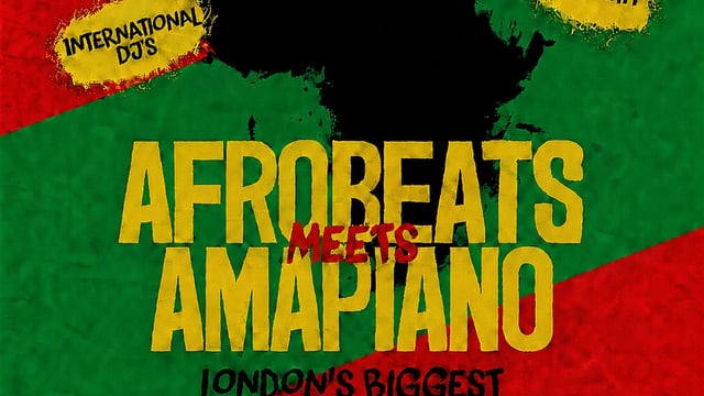 Afrobeats Meets Amapiano Shoreditch - Everyone Free Before 12AM