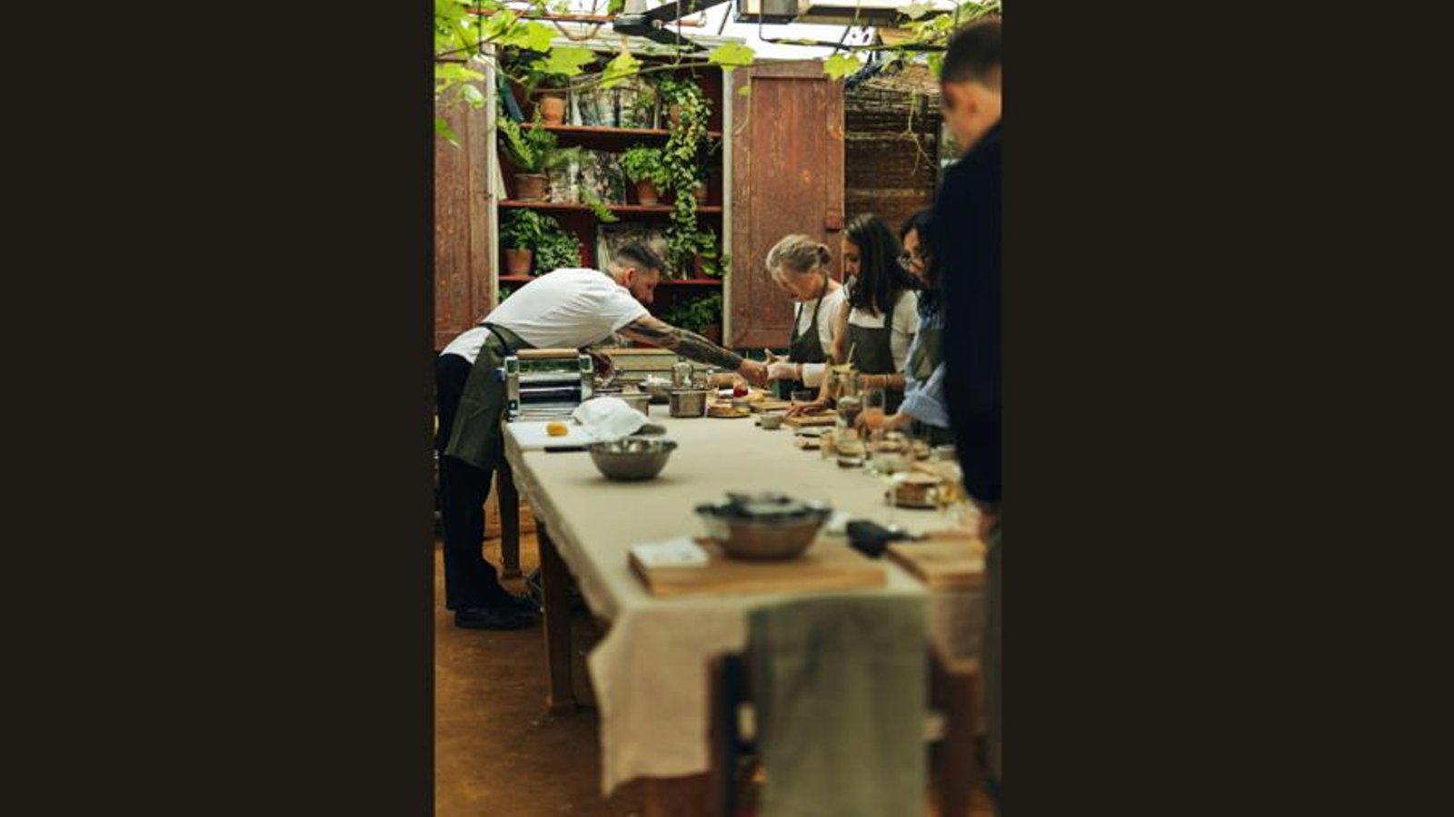 Petersham Nurseries Pasta Making Workshop