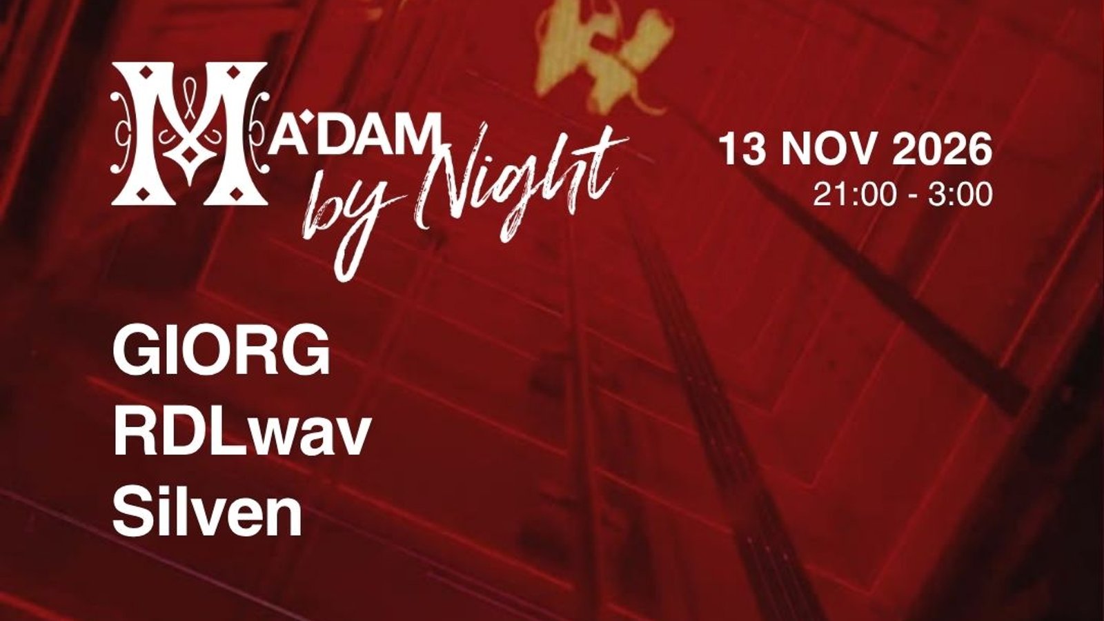 Madam by Night invites: Silven invites