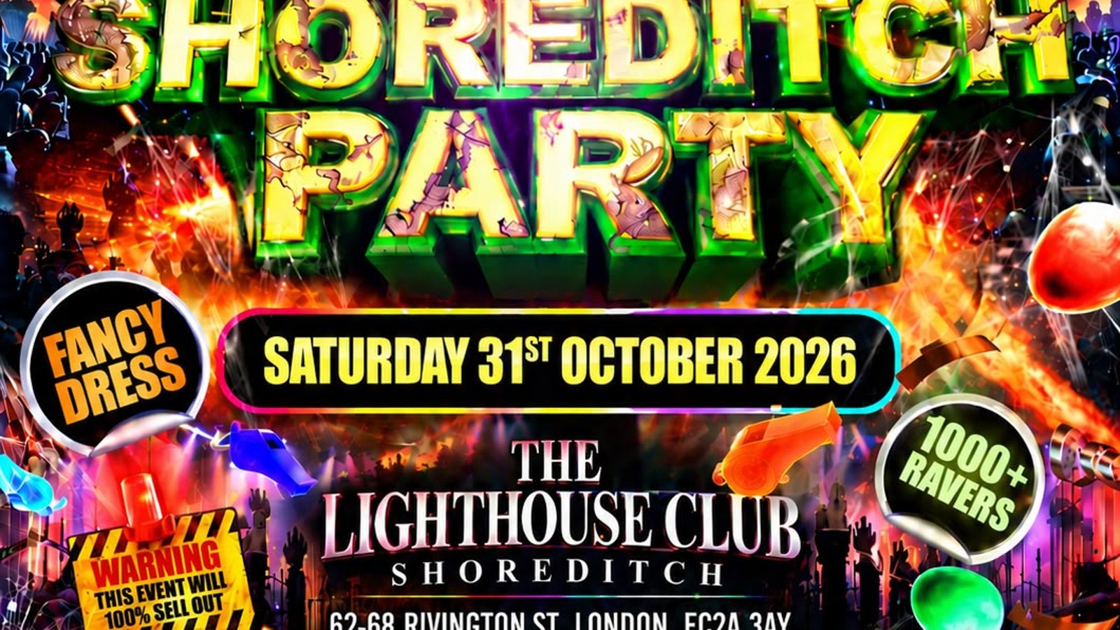 Halloween Shoreditch Party