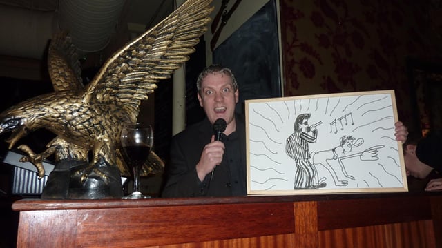 Lexington Pop Quiz with able quiz master sub Chris Marron