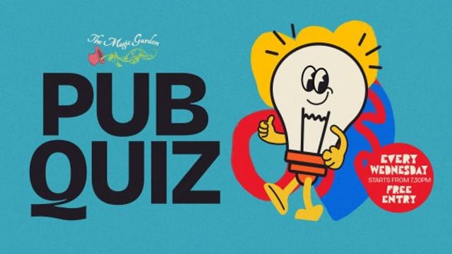 Pub Quiz @ The Magic Garden Free Entry