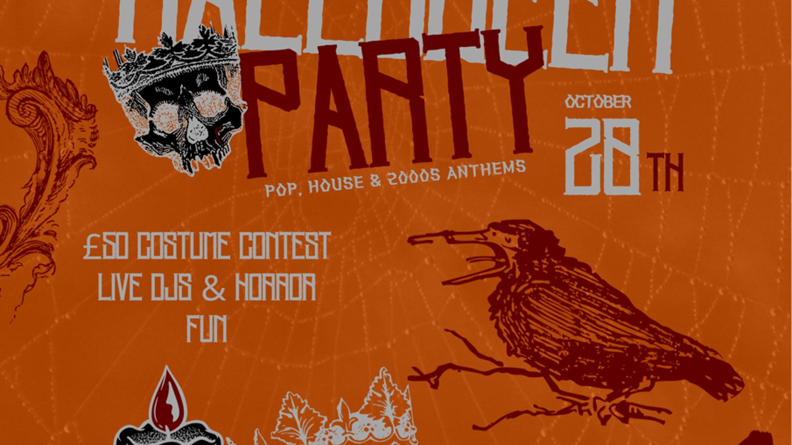 Trick Or Track - Halloween Y2K Night