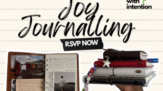 JOY JOURNALING W/ PENS WITH INTENTION