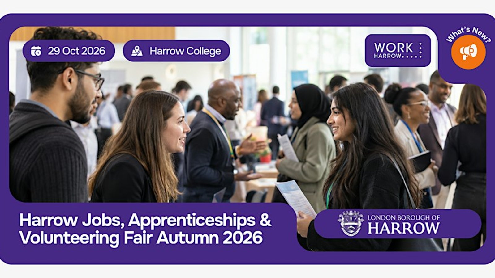 Harrow Jobs, Apprenticeships & Volunteering Fair