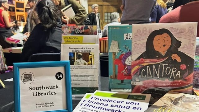 Southwark Libraries at the London Spanish Book & Zine Fair