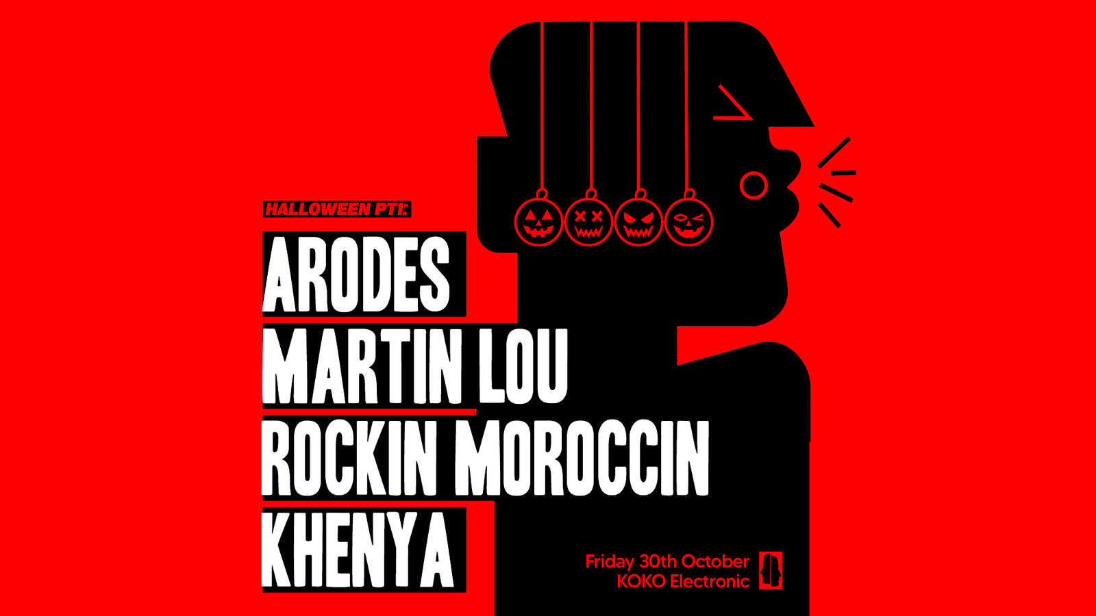 Anywherelse Halloween: ARODES, Marten Lou