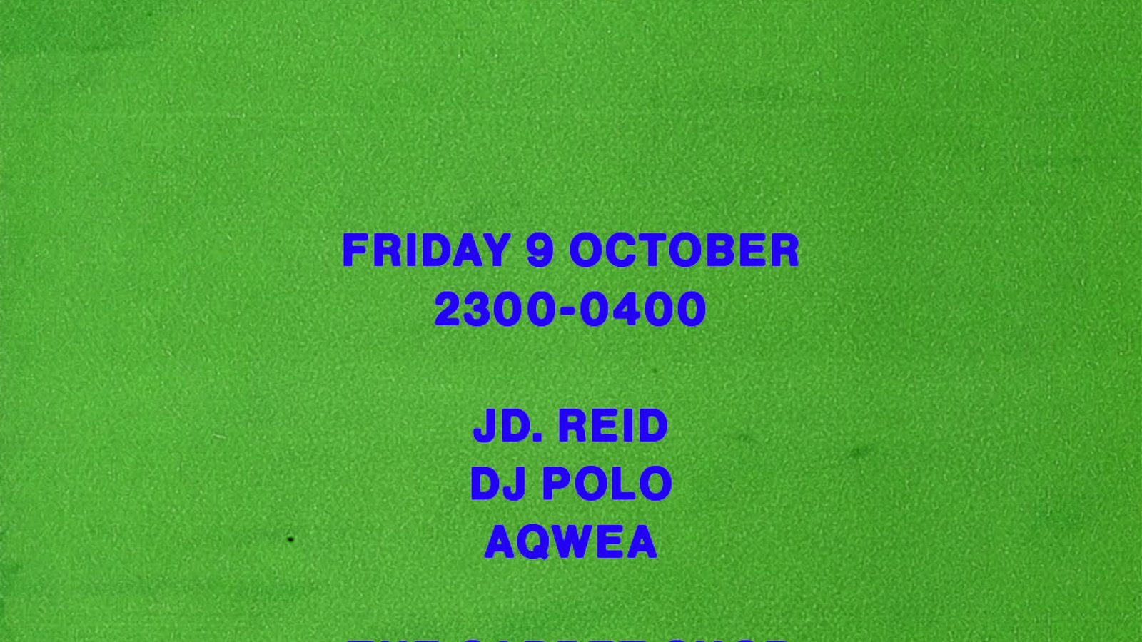 GRAVY* with JD REID, DJ Polo & Aqwea