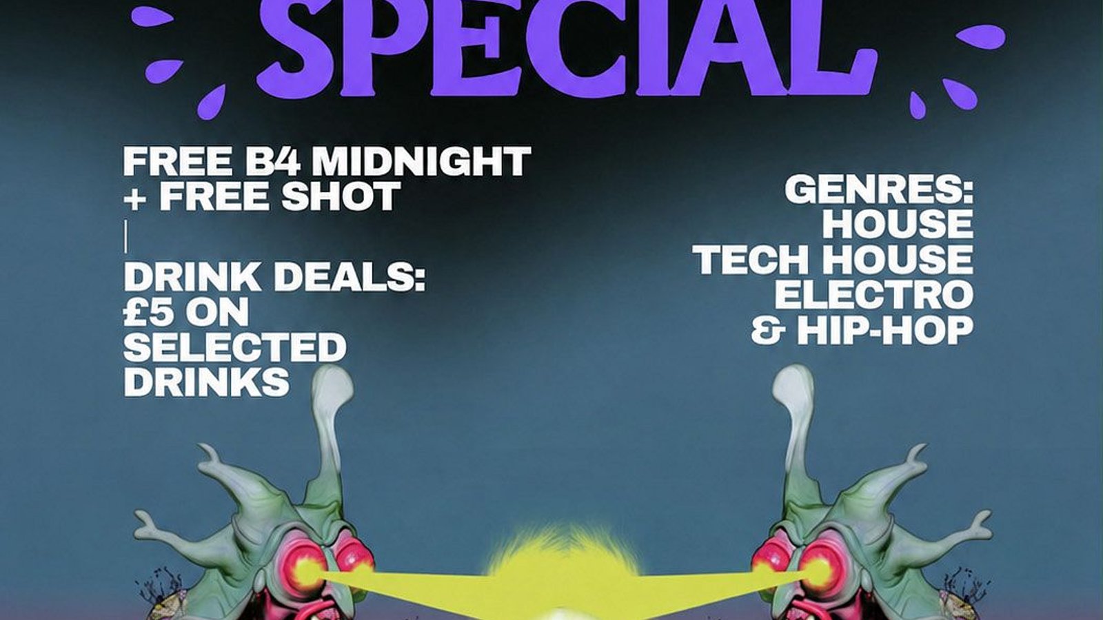 Wednesday Club - Halloween special: House, Tech House, Hip Hop