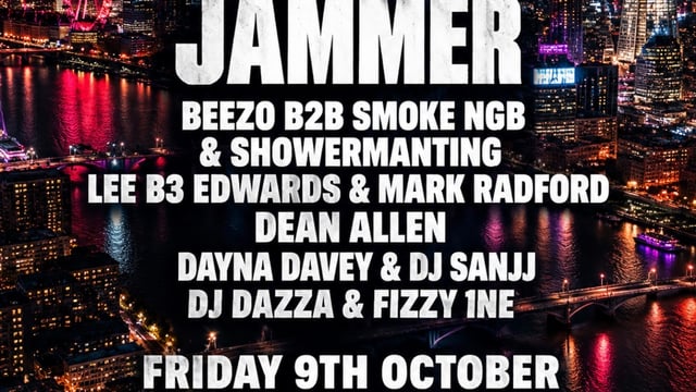 Ravers Uk x Jammer (limited capacity)