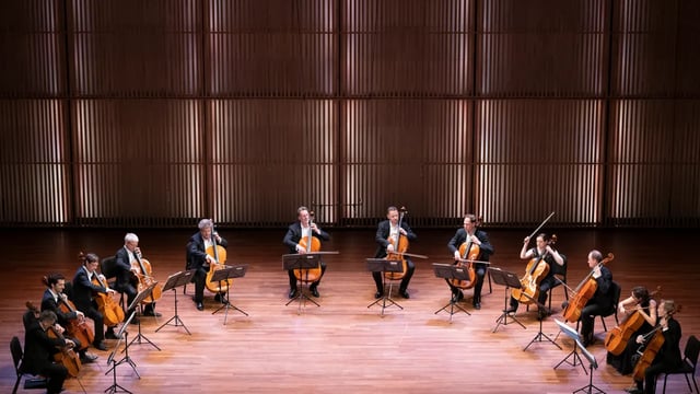Die 12 Cellisten der Berliner Philharmoniker