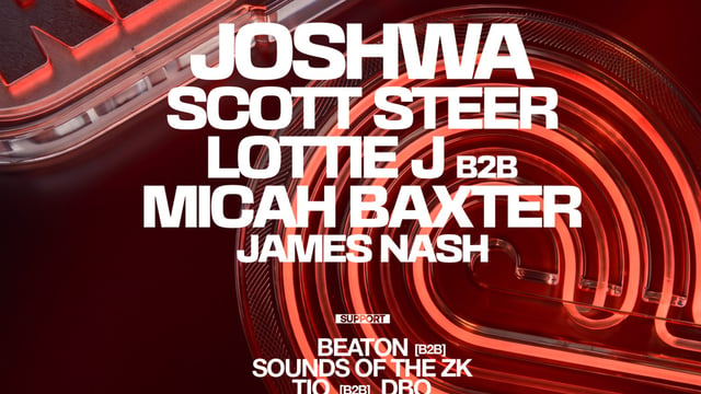 Groovin' x Cure || Joshwa, SCOTT STEER + more