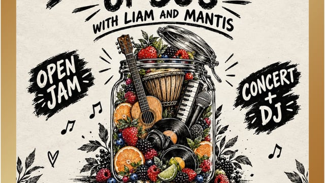 Liam and Mantis Jam