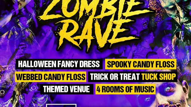 The Zombie Rave ALL NIGHTER at EGG London - London Halloween 2026