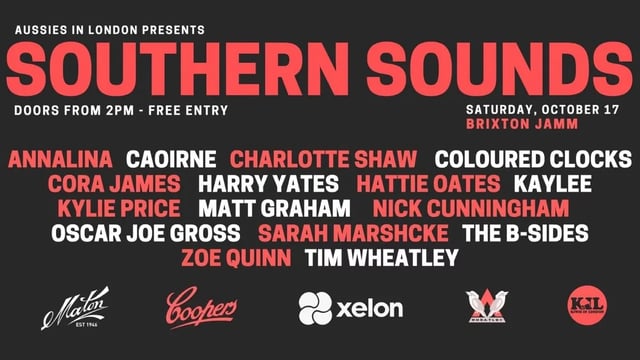 Southern Sounds - London's Aussie & Kiwi Music Showcase