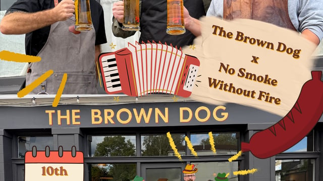 Oktoberfest BBQ - The Brown Dog x No Smoke Without Fire