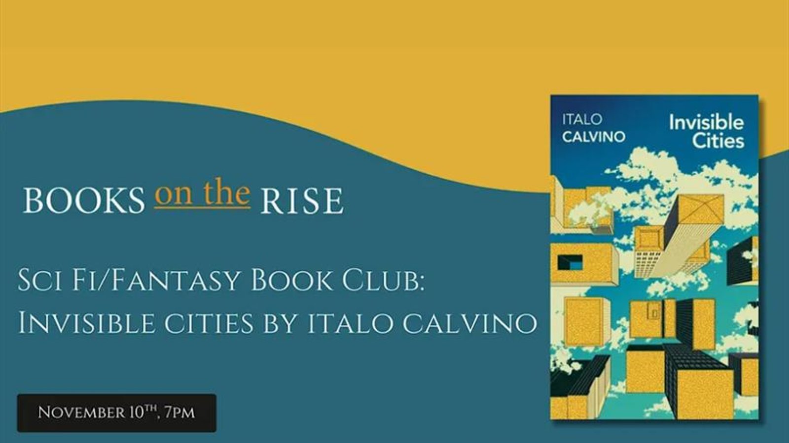 Sci Fi/Fantasy Book Club: Invisible Cities by Italo Calvino
