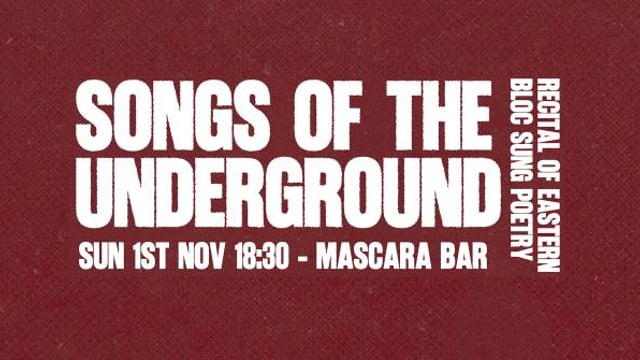 Songs of the underground