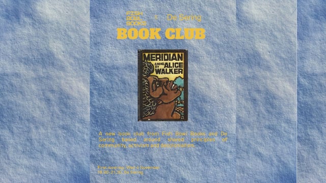 Fish Bowl Books Book Club: Meridian by Alice Walker
