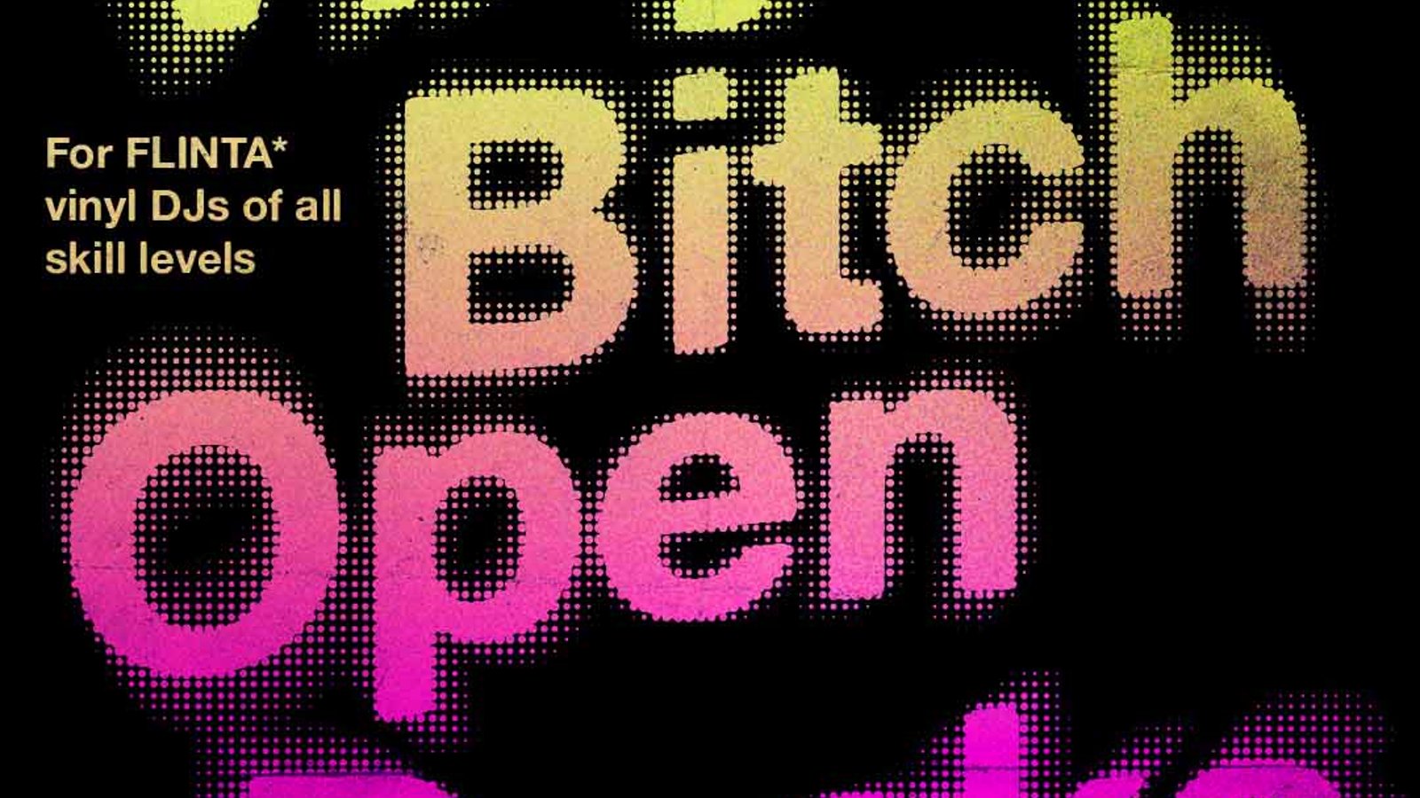 Vinyl Bitch Open Decks 033