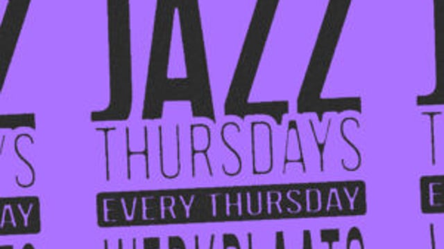 Jazz Thursdays w/ Erik Verwey Trio