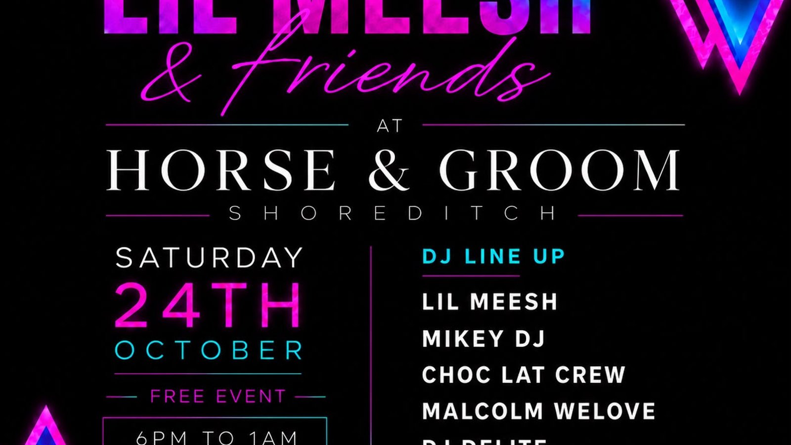 Lil Meesh & Friends free party