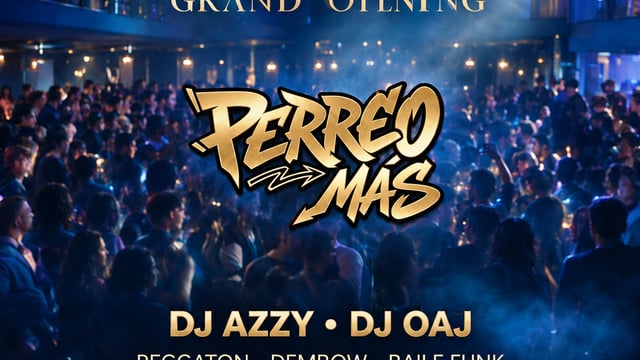 PERREO MÁS - LONDON REGGAETON PARTY
