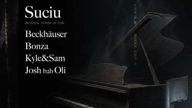 Mödum presents - Suciu, Beckhäuser, Kyle&Sam, Bonza, Josh b2b Oli