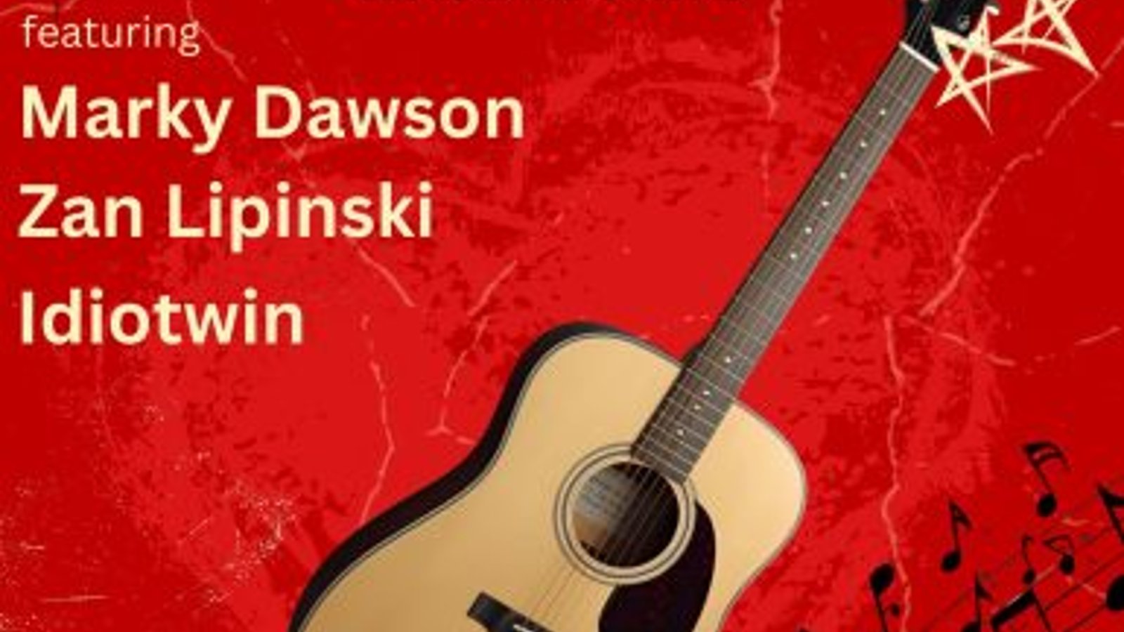 Substance presents Acoustica: Marky Dawson + Zan Lipinski + Idiotwin (Tickets on sale soon)