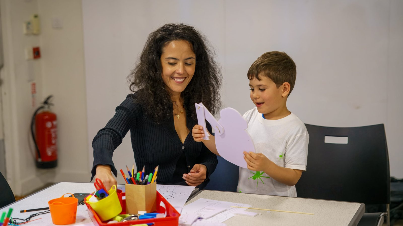 Family Workshop: Giant Haunted Hands
