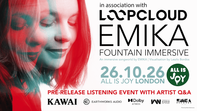Emika - Fountain Immersive (Dolby Atmos Pre-Release Listening Event) - London